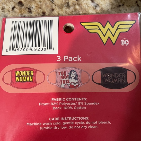 Accessories Wonder Woman Mask 3pack Poshmark